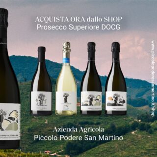 Sperimenta il gusto raffinato e le bollicine delicate 🥂 del nostro Prosecco DOCG 🍾

Eleva il tuo palato con la nostra selezione di vini di alta qualità nati da un approccio rispettoso della natura 🌱 e prodotti da uve vendemmiate a mano 🤚🏻

Vista ora il nostro Shop, link in Bio oppure visita il sito
www.piccolopoderesanmartino.it/shop e scopri i nostri prodotti.

#prosecco #superiore #docg #vino #sparklingwine #madeinitaly #piccolopoderesanmartino