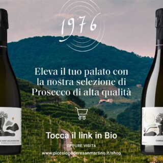 Sperimenta il gusto raffinato e le bollicine delicate 🥂 del nostro Prosecco DOCG 🍾

Eleva il tuo palato con la nostra selezione di vini di alta qualità nati da un approccio rispettoso della natura 🌱 e prodotti da uve vendemmiate a mano 🤚🏻

Vista ora il nostro Shop, link in Bio oppure visita il sito
www.piccolopoderesanmartino.it/shop e scopri i nostri prodotti.

#prosecco #superiore #docg #vino #sparklingwine #madeinitaly #piccolopoderesanmartino